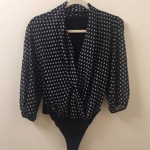 Polka Dot Bodysuit